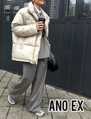 ANO EX Куртка зима муж/жен  КРЕМ Голландия, кг